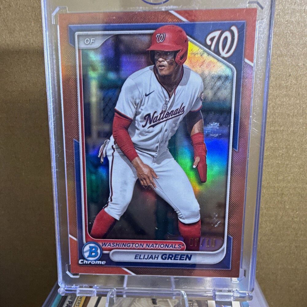 2024 Bowman Chrome Elijah Green Chrome Prospects BCP-12 Nationals 07/10